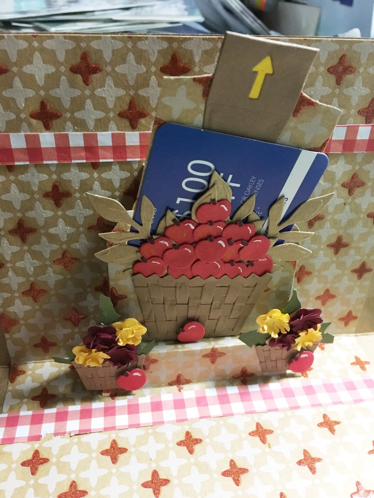 Gift card pulled Autmn pop-up