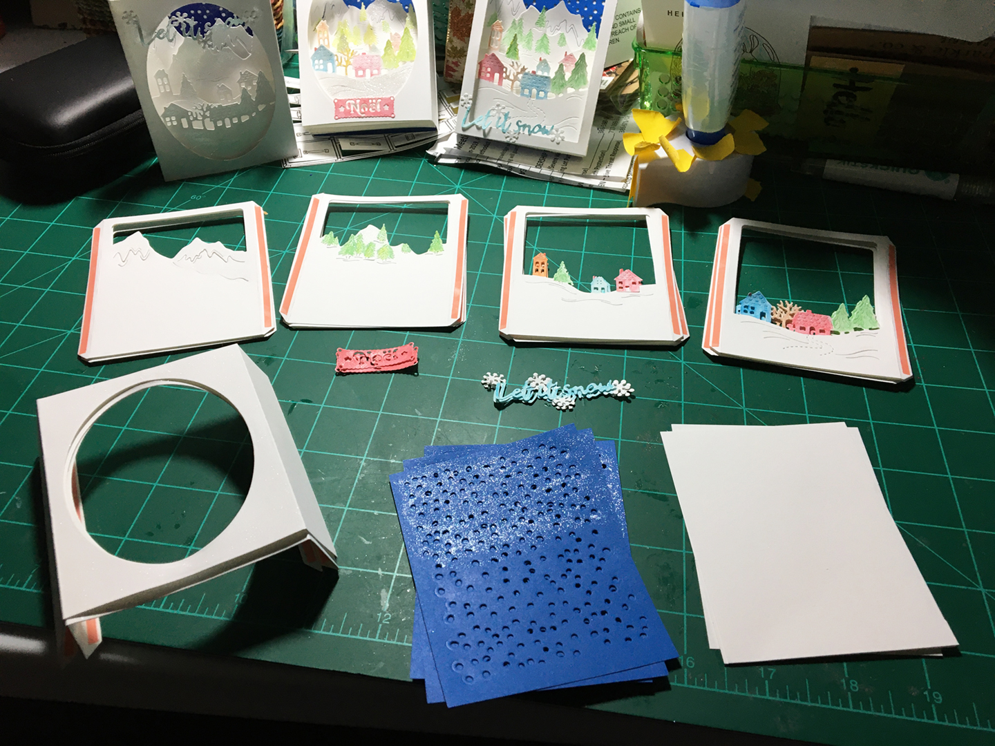 Shadowbox -materials