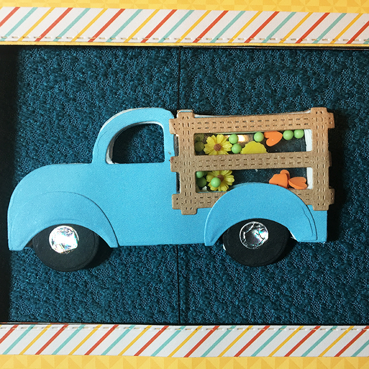 Blue truck -CU