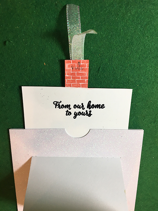 Blue house Slider-pull tab CU