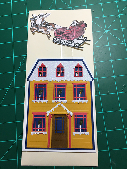 Santa is coming-laying out