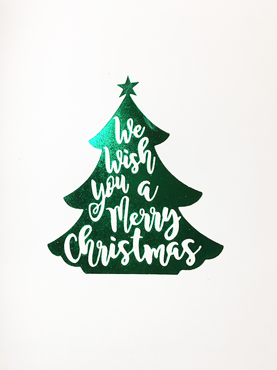 Stag XMAS-inside back