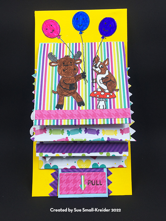 A Riley & Simon Birthday Flip-Book Pop-up – Ully Cat's World