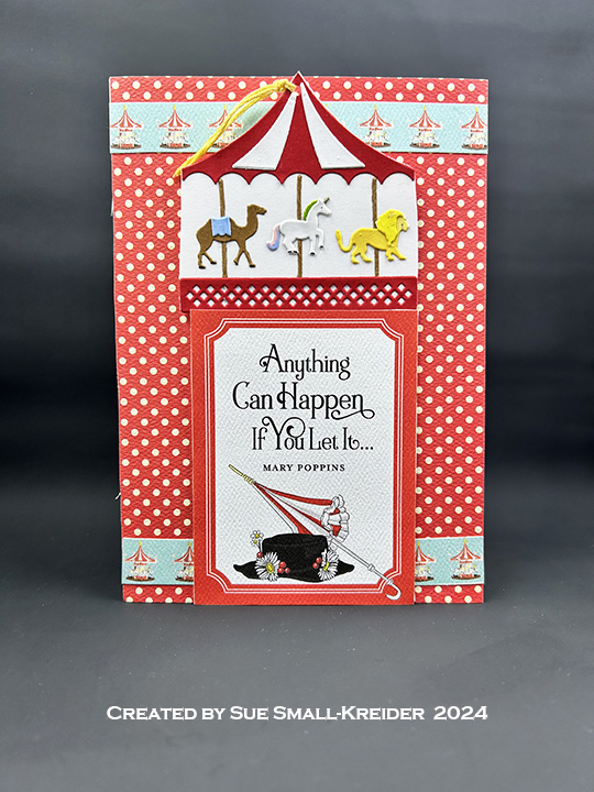 Carousel Card Filing Carousel Birthday Card – Ully Cat's World